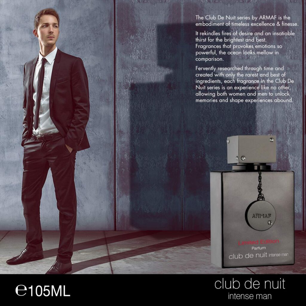 Club De Nuit Intense - Limited Edition by Armaf for Men - 3.6 oz Parfum Spray