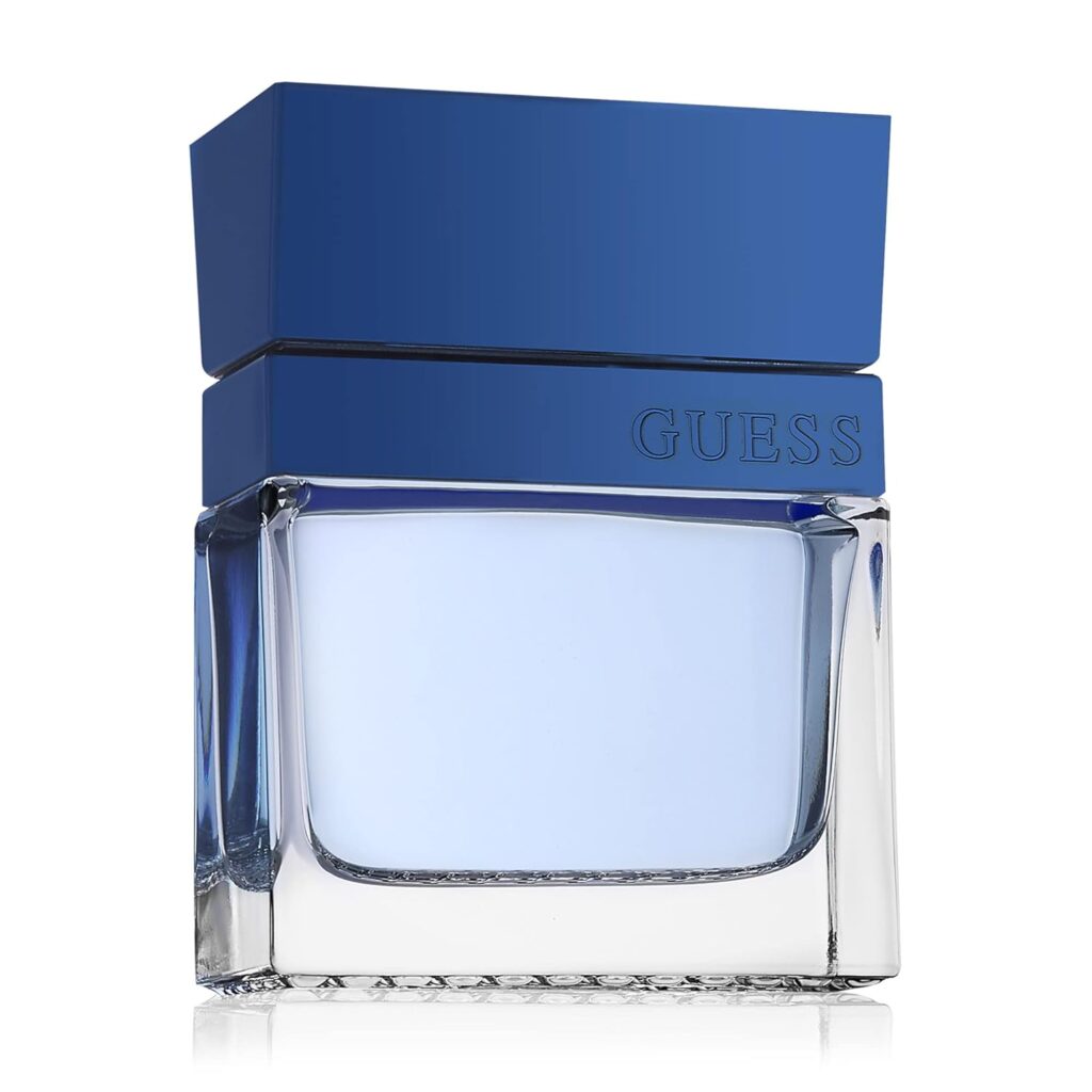 GUESS Fragrance Seductive Homme Blue Eau De Toilette Spray for Men, 3.4 fl oz