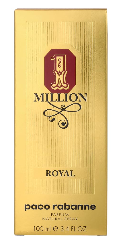 Paco Rabanne One Million Royal Perfum Spray For Men, 3.4 Ounce