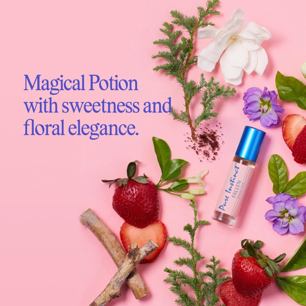 Pure Instinct Roll-On - The Original Pheromone Infused Essential Oil Perfume Cologne - TSA Ready (The Original - Unisex)
