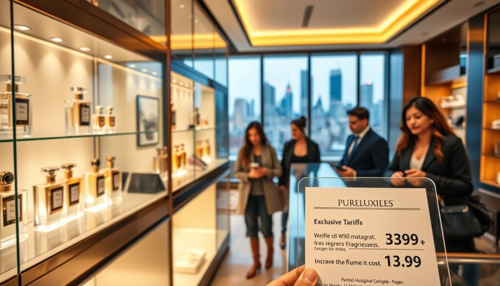 Impact of tariffs on luxury perfume pricing