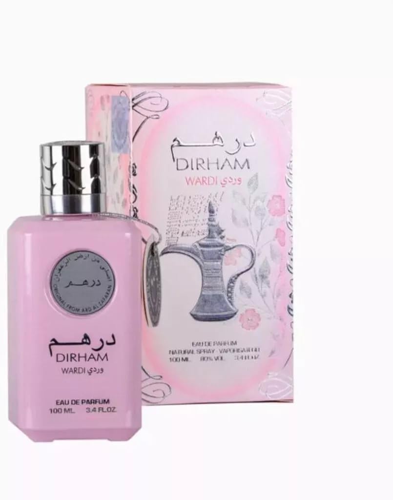Ard Al Zaafaran Perfumes Wardi Eau De Parfum Spray for Women, 3.4 Ounce