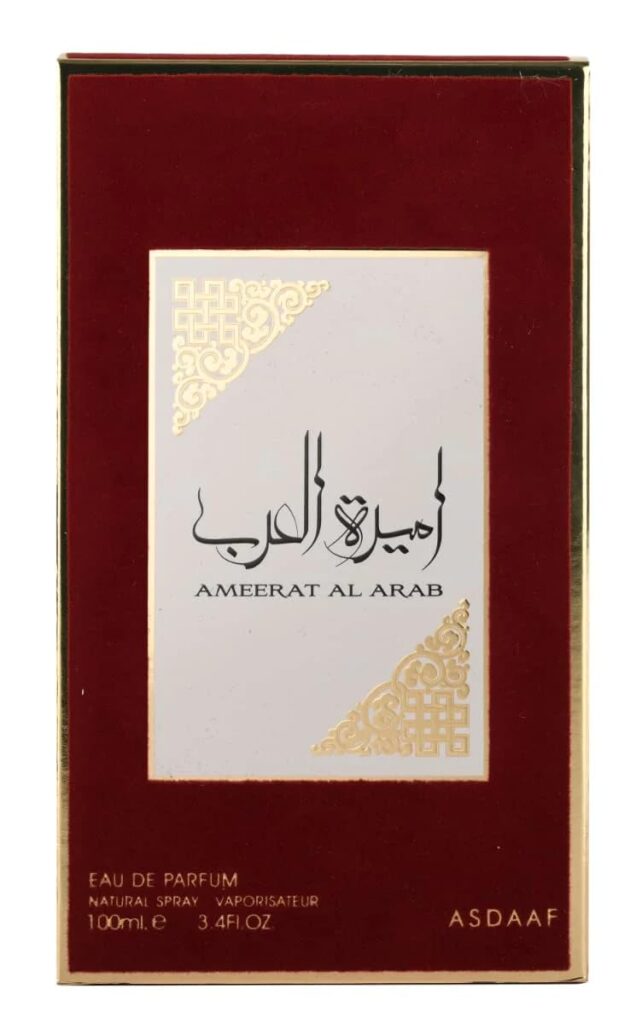 Asdaaf Ameerat Al Arab Eau de Parfum Spray for Women, 3.4 Ounce