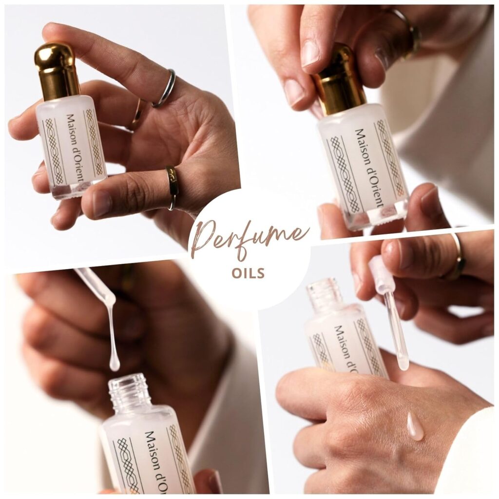 Golden Oud Perfume Oil 12 mL – Oriental Blend with Saffron Rose and Oud. Alcohol Free Long Lasting Unisex Oil, Compliment Magnet