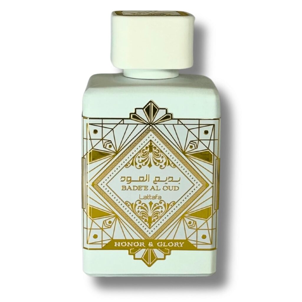 Lattafa Badee Al Oud Honor  Glory - Fruity, Vanilla, Warm Spicy, Woody - Eau de Parfum Long-Lasting Fragrance for Unisex, 3.40 Ounce / 100 ml