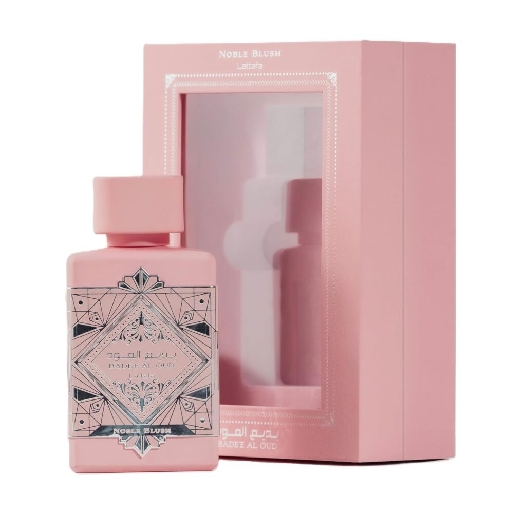 Lattafa Badee Al Oud Noble Blush for Unisex Eau de parfum Spray, 3.4 Ounce / 100 Ml