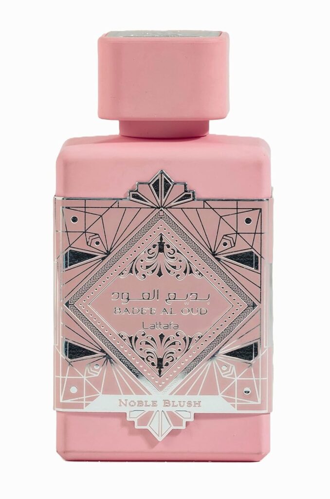 Lattafa Badee Al Oud Noble Blush for Unisex Eau de parfum Spray, 3.4 Ounce / 100 Ml
