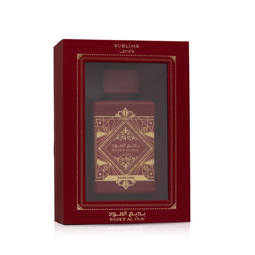 Lattafa Badee Al Oud Sublime - Tropical, Fruity, Fresh, Vanilla - Eau de Parfum Long-Lasting Fragrance for Unisex, 3.40 Ounce / 100 ml