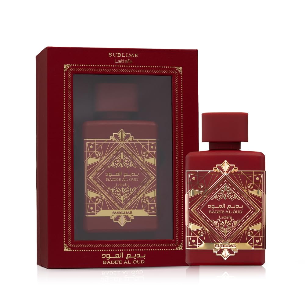 Lattafa Badee Al Oud Sublime - Tropical, Fruity, Fresh, Vanilla - Eau de Parfum Long-Lasting Fragrance for Unisex, 3.40 Ounce / 100 ml