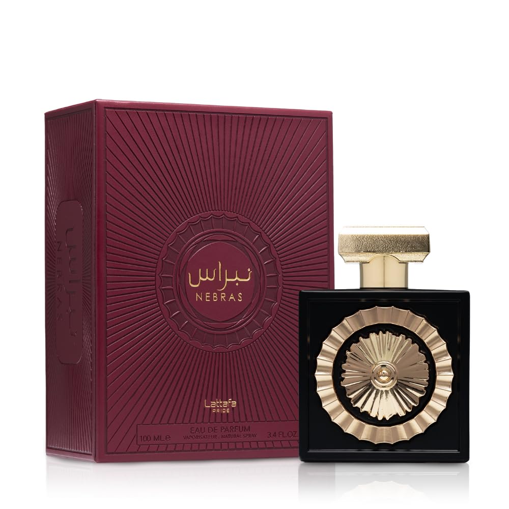 Lattafa Perfumes Nebras for Unisex Eau de Parfum Spray, 3.4 Ounce