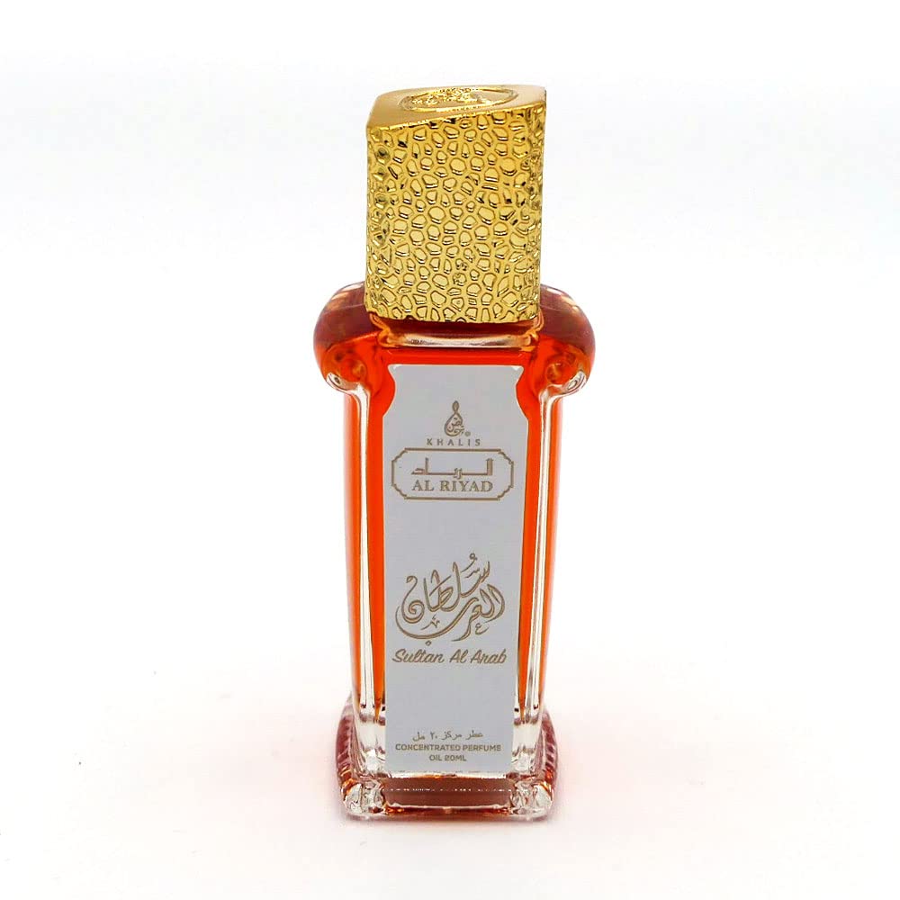 Maison dOrient BLACK OUD 20 mL Perfume Roll On, Alcohol-Free Arabian Fragrance. AL RIYAD Perfumes Arabes de Hombre Original. Carry On Essentials  Purse Accessories