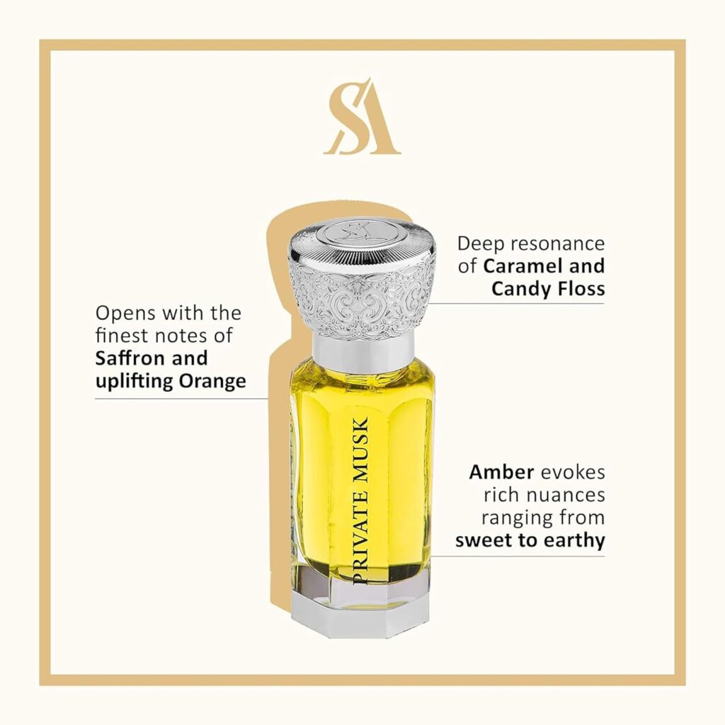 Swiss Arabian Private Oud - Luxury Products From Dubai - Long Lasting, Addictive Personal Perfume Oil Fragrance - A Seductive Signature Aroma - 0.4 Oz