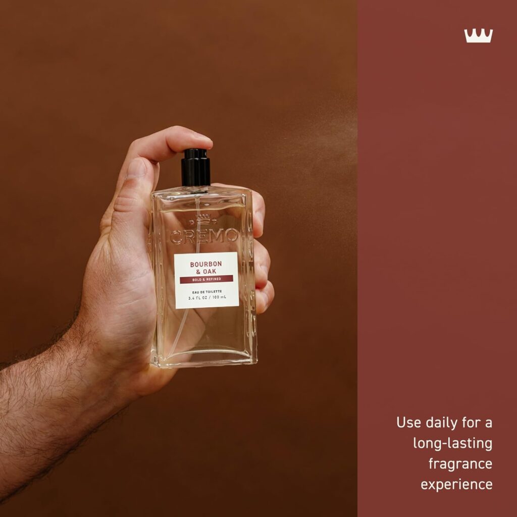 Cremo Cologne for Men - Palo Santo Mens Cologne Spray - A Combination of Bright Cardamom, Dry Papyrus and Aromiatic Palo Santo, Fragrances For Men, 3.4 Fl Oz