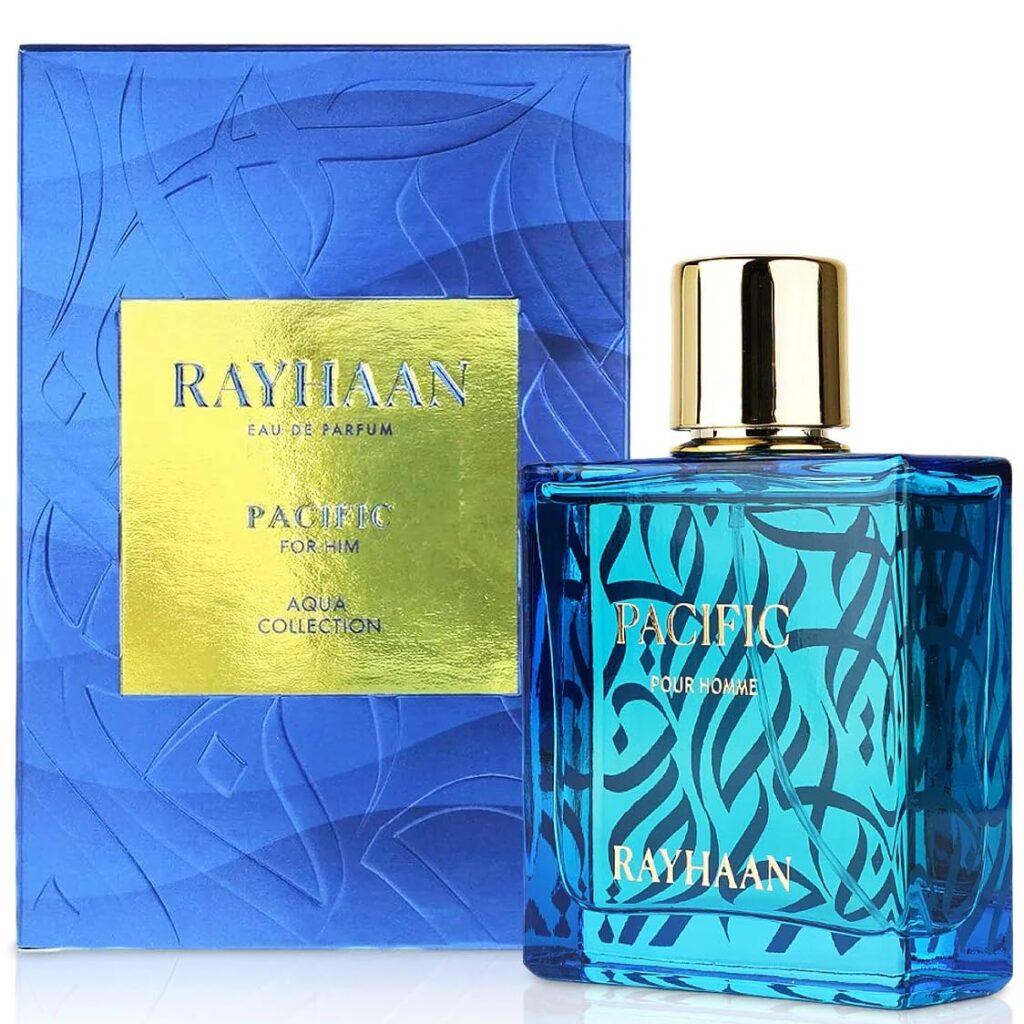 Pacific for Men Eau de Parfum Spray, 3.4 Ounce