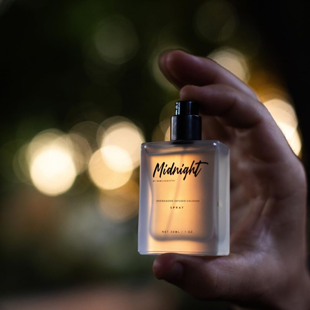 RawChemistry Midnight Pheromone Infused Cologne for Men 1 oz.