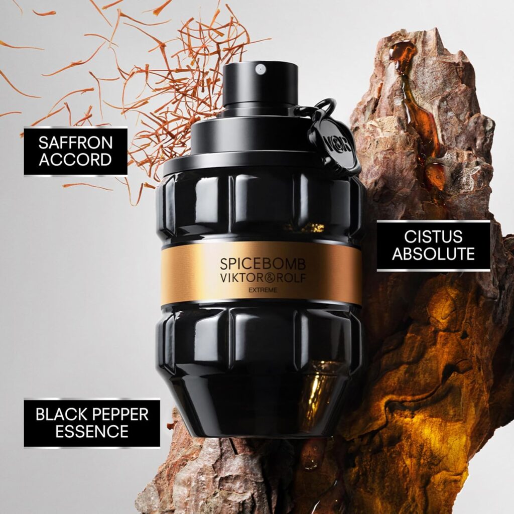 ViktorRolf - Spicebomb Extreme Eau de Parfum - Woody  Spicy - Cologne for Men - With Notes of Amber  Vanilla