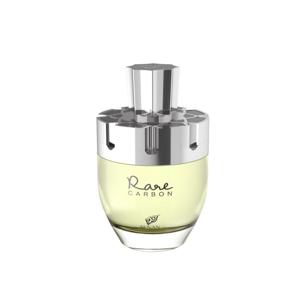 Afnan Rare Carbon Eau De Parfum Spray for Men, 3.4 Fl. Oz