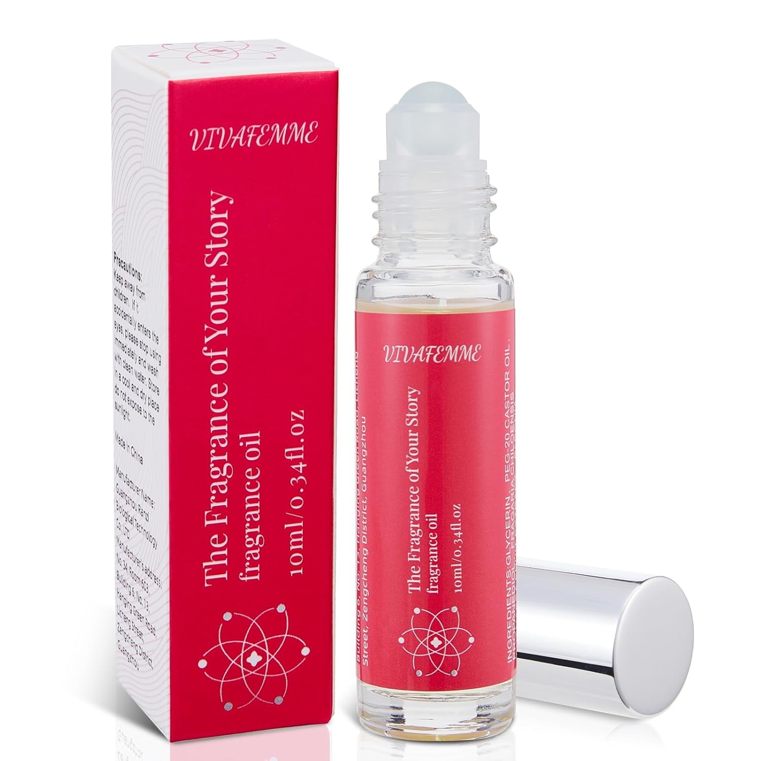 Pheromones Perfumes for Women, Long Lasting Fruity Scent, Roll On Perfume Oil for Women Ideal for Daily Wear (Fruity)