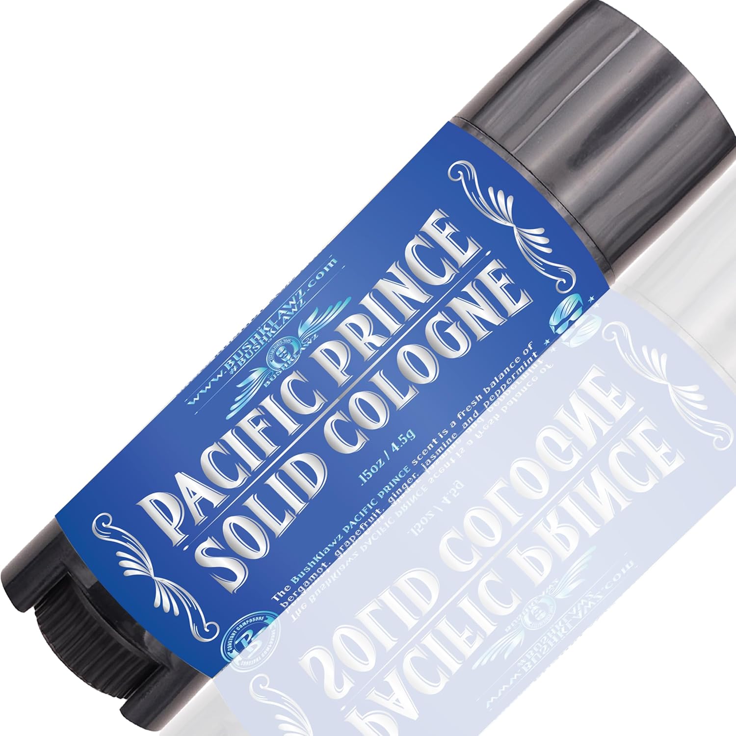 Active Prince Travel Solid Cologne Balm Refreshing Metro Scent for Active Men Alcohol Free