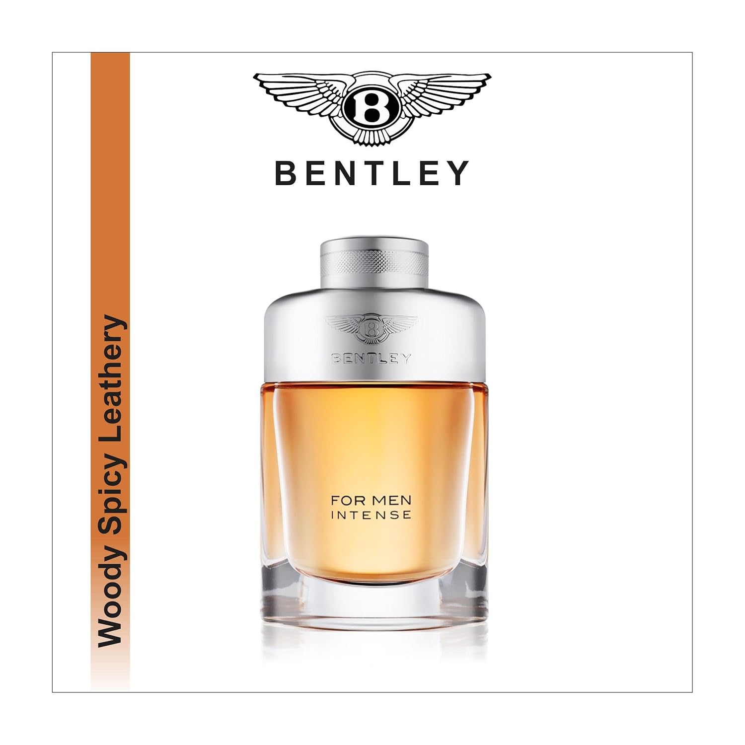 Bentley INTENSE Eau De Parfum Natural Spray 3.4oz / 100ml For Men by Bentley Fragrances [Beauty]