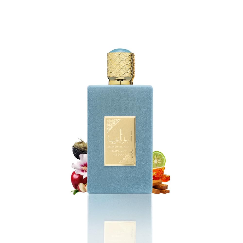 Lattafa Asdaaf Ameer Al Arab Imperium Eau de Parfum Spray for Unisex, 3.4 Ounce