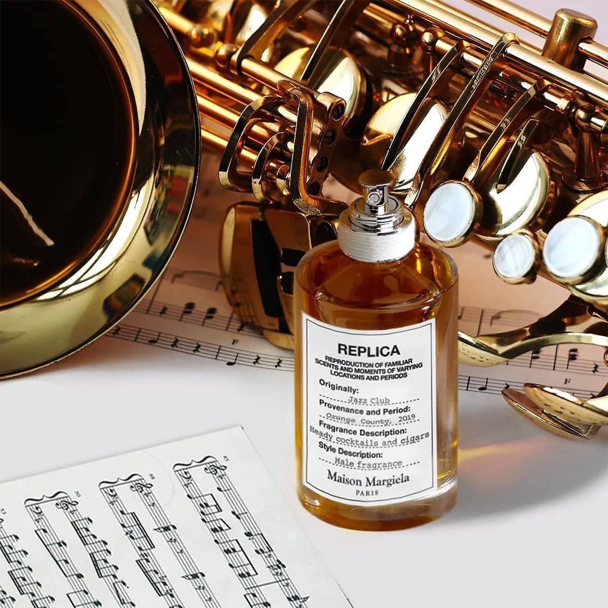 Maison Margiela - Replica - Jazz Club Eau de Toilette - Warm  Spicy Scent - With Vanilla, Rum Accord,  Tobacco - 3.4 Fl Oz