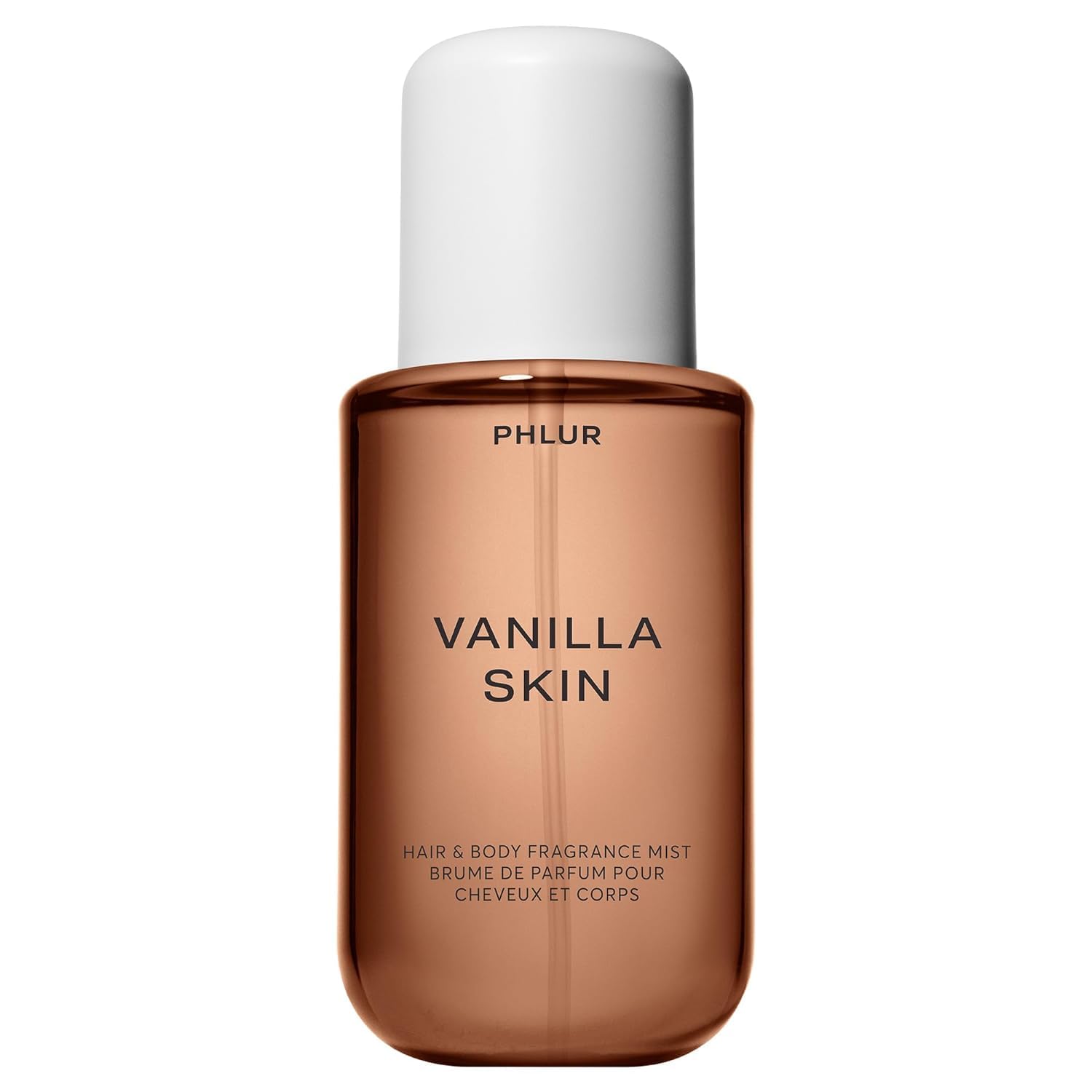 PHLUR Vanilla Skin Body Mist - Hair  Body Fragrance Mist - Vanilla Body Spray with Pink Pepper, Cashmere Wood  Sandalwood (8 Fl Oz)