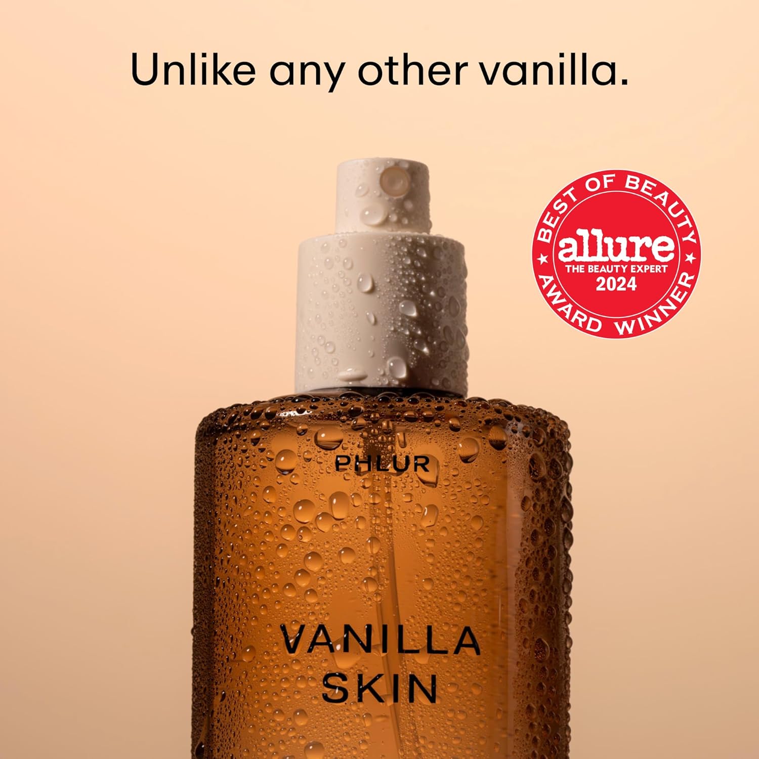 PHLUR Vanilla Skin Body Mist - Hair  Body Fragrance Mist - Vanilla Body Spray with Pink Pepper, Cashmere Wood  Sandalwood (8 Fl Oz)