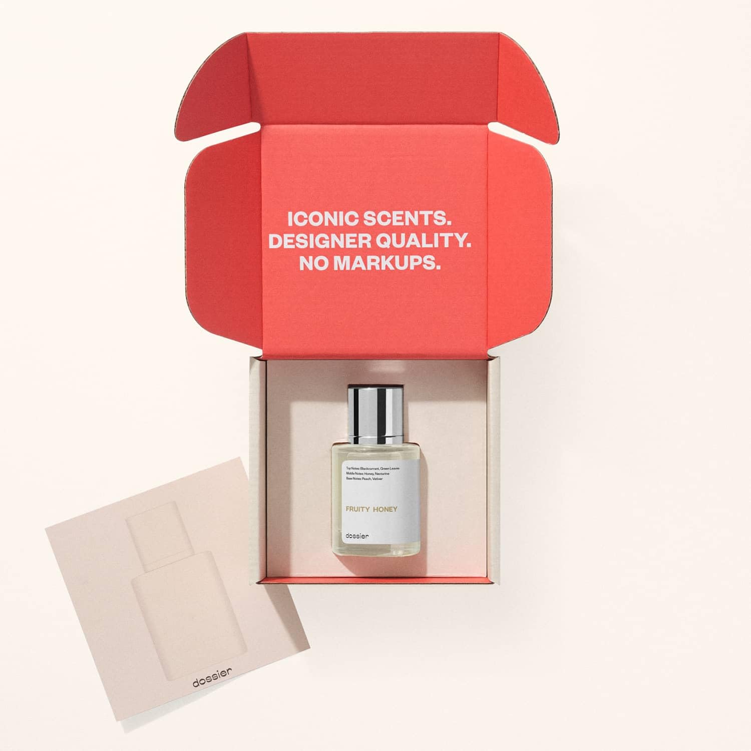 Dossier - Fruity Honey - Eau de Parfum - Inspired by J.Malones Nectarine Blossom  Honey - Perfume Luxury - Pure Infused - Paraben-Free - Vegan - For Women Men Unisex - Fragrance 1.7 oz (Spray 50ml)